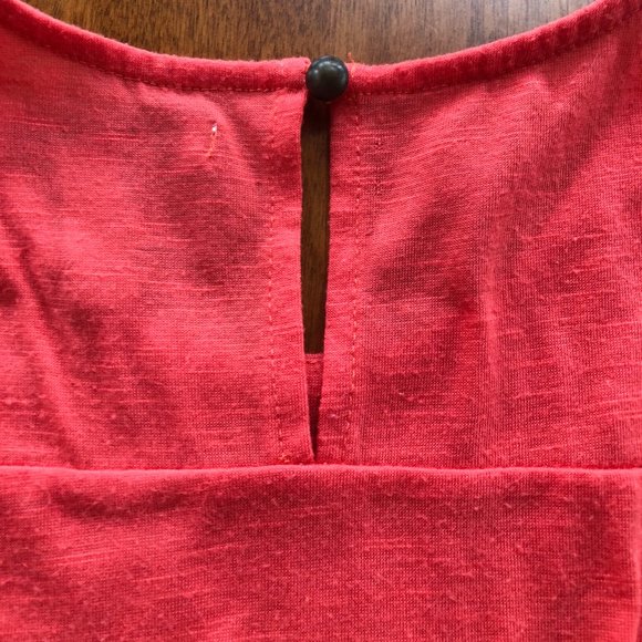 Speechless Coral Embroidery Accent Tank Top - Picture 3 of 5